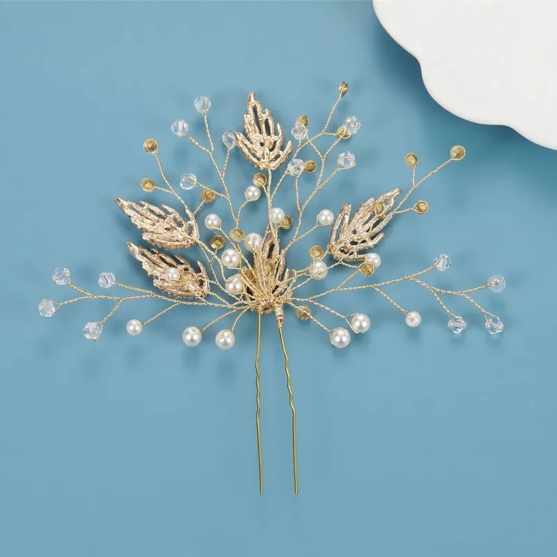 hair accessories anime Handmade Boho Chic Golden Diamond Alloy U-Shaped hair clip 3d model Hairpin – Genuine Bespoke Bridal Hair Accessory hair accessories gift box
