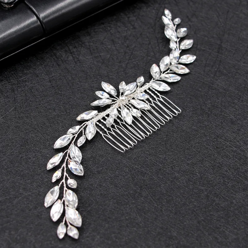 hair accessories art "Timeless Glam Rhinestone Comb – Affordable Luxe Bridal Hairpiece Quick hair clip 5 letters Ship Branded Elegance" diy hair accessories