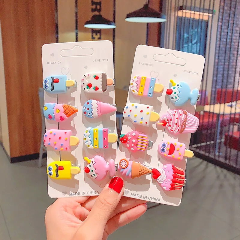 hair accessories vienna "Limited Edition Sparkling Adjustable Sweet Ice Cream Candy Hair Clips – 10-Piece hair accessories 2024 fall Wholesale Set" hair accessories under 300