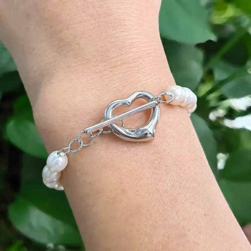 high end jewelry box "Upcycled Baroque 925 Sterling Silver Freshwater Pearl Jewelry Set – Unique Bold 8 jewelry Vacation Style" q jewelry design