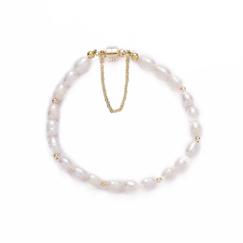 high end jewelry lines "Vintage-Inspired high end jewelry online Ethically Sourced Solid Color Freshwater Pearl Beaded Rustic Charm Bracelets – Wholesale" high-end jewelry stores houston