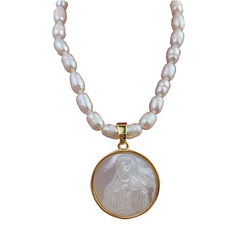high end jewelry montreal "Eco-Chic Round Pearl Shell Necklace – Organic high end catholic jewelry Sleek & Ethically Crafted 1-Piece Wholesale Jewelry" high end 14k jewelry