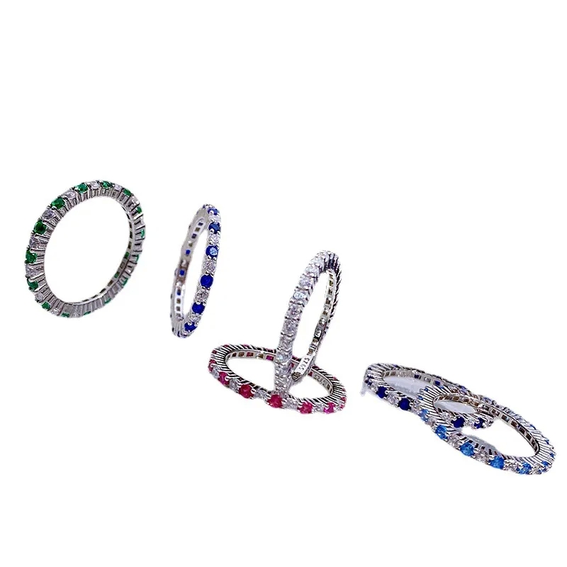 high end nose jewelry "Exclusive Bold 925 Sterling Silver Zircon Geometric Rings – Premium high quality jewelry for cheap Craftsmanship Unique Design" high end pearl jewelry
