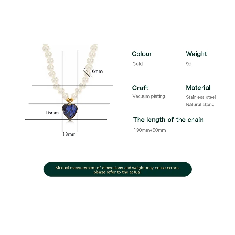 high quality fashion jewelry Exclusive Vintage Heart Pendant Necklace – Premium Stainless Steel & Acrylic h&r fashion jewelry Pearl Beaded Women's Jewelry Tailor-Made Elegance universal fashion jewelry inc