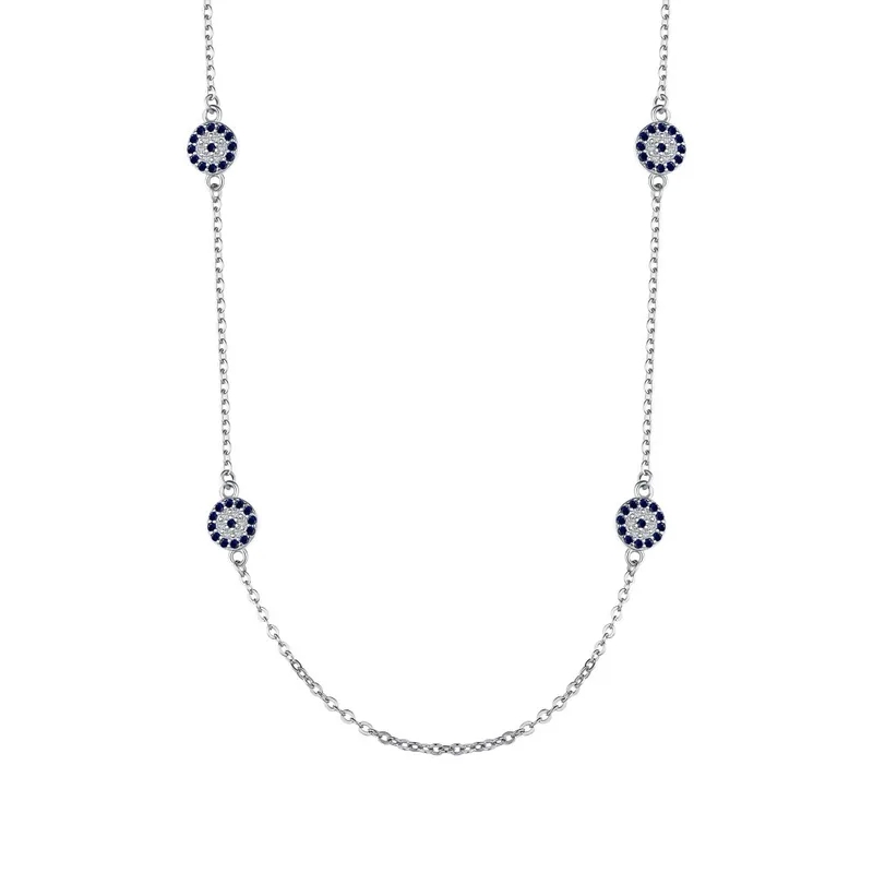 high quality jewelry vendors "Modern Shiny 925 Sterling Silver Zircon Geometric Necklace – Polished & Sustainable Fashion high end designer jewelry brands Statement" high end jewelry suppliers