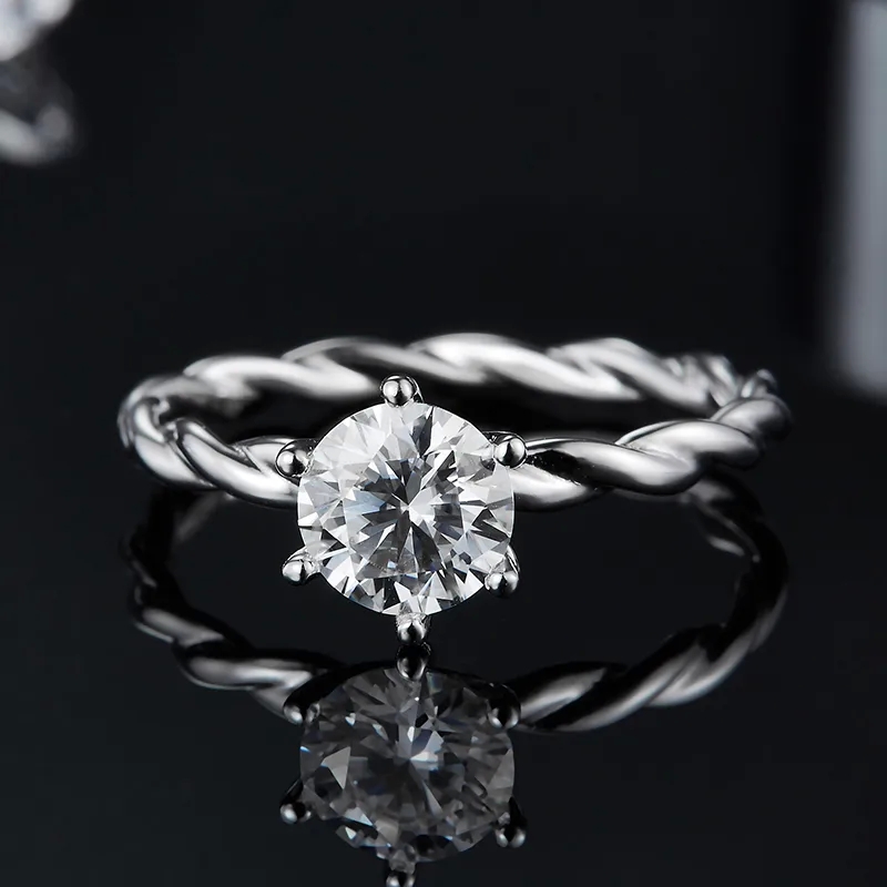high quality jewelry vendors "Upcycled Skin-Friendly 925 Silver Rhodium-Plated Round VVS1-VVS2 Lab-Grown high end jewelry sales jobs Diamond NGIC Seasonal Jewelry" high end jewelry necklace