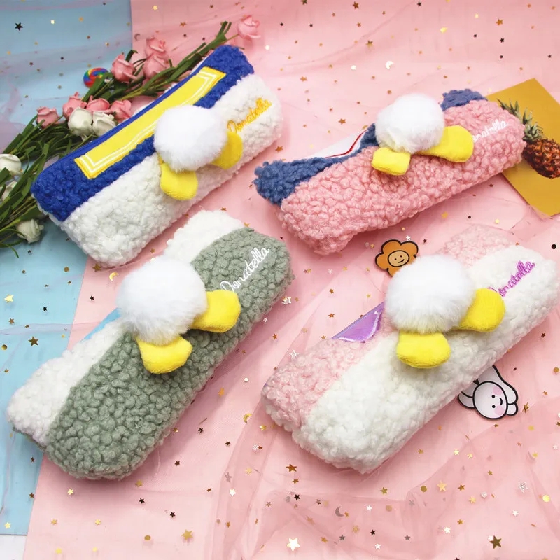 home kitchen certification "Custom High-Quality Rustic Plush Pencil Case – Cute Glam Vibe Stationery i home kitchen Bag Large Capacity" sweet home 3d kitchen