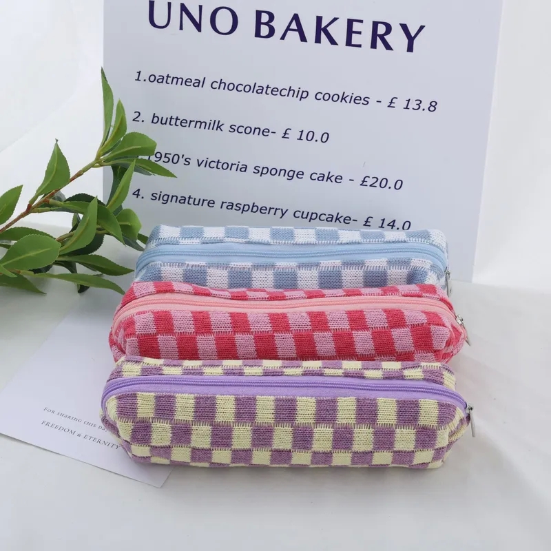 home kitchen organization ideas "Vibrant Grunge Weatherproof Plaid Pencil Case – Korean-Style School rabieng thai home kitchen reviews & Class Essentials" house and home kitchen units