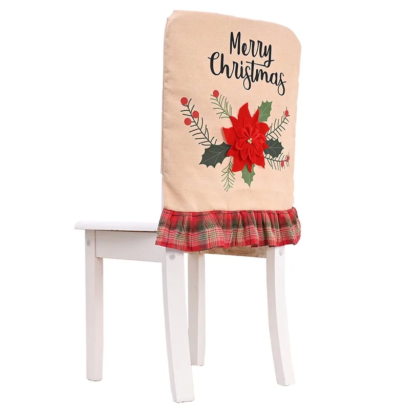home & kitchen products list "Heritage-Inspired Bohemian Red Linen Chair Covers – Genuine Christmas home one kitchen towel Decorations with Floral Elegance" 5-minute crafts for home kitchen cleaning