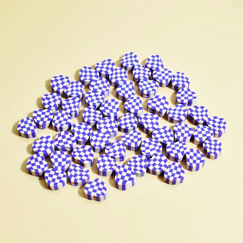 indian jewelry making volume 2 "Custom Bohemian Chic how to start jewelry making Heart Clay Beads - 100 PCS Sleek Design Soft Clay Beads for Crafting" high quality jewelry making supplies