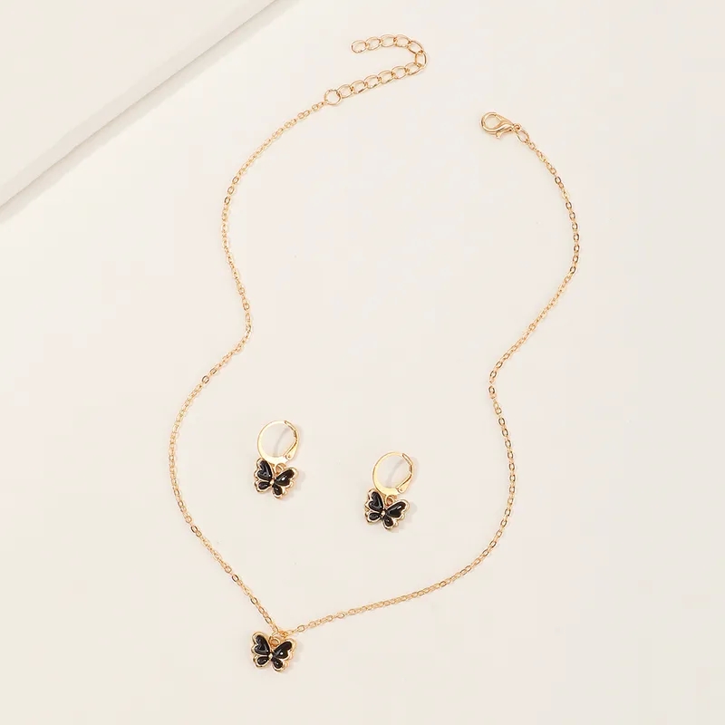 iris fashion jewelry Vintage Dainty Butterfly Metal Pendant - fashion jewelry rose necklace Waterproof Fashion Jewelry for Wholesale fashion jewelry clip on earrings