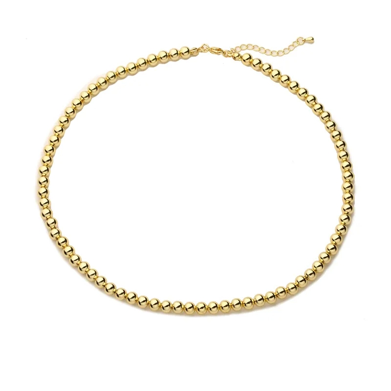 isabella's fine jewelry Vintage-Inspired Dainty Gold-Plated Copper Beaded Jewelry Set – fine jewelry diamond earrings Glamorous & One-of-a-Kind Antique Bracelet & Necklace fine jewelry new york