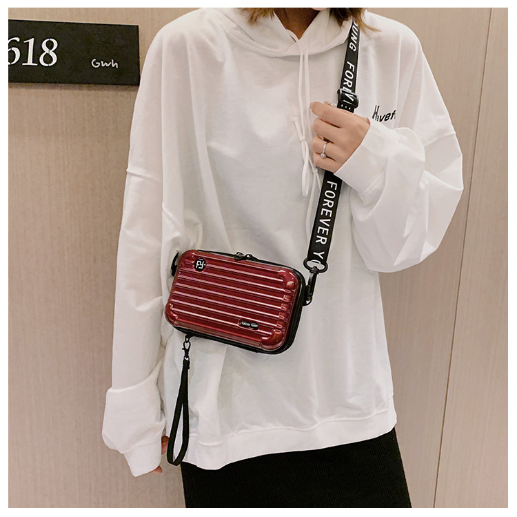 it tote bags Vintage Charm Handcrafted Mini PVC Crossbody Bag - bags for sale Classic Solid Color Streetwear Zipper Purse, Affordable Gift river island sale bags