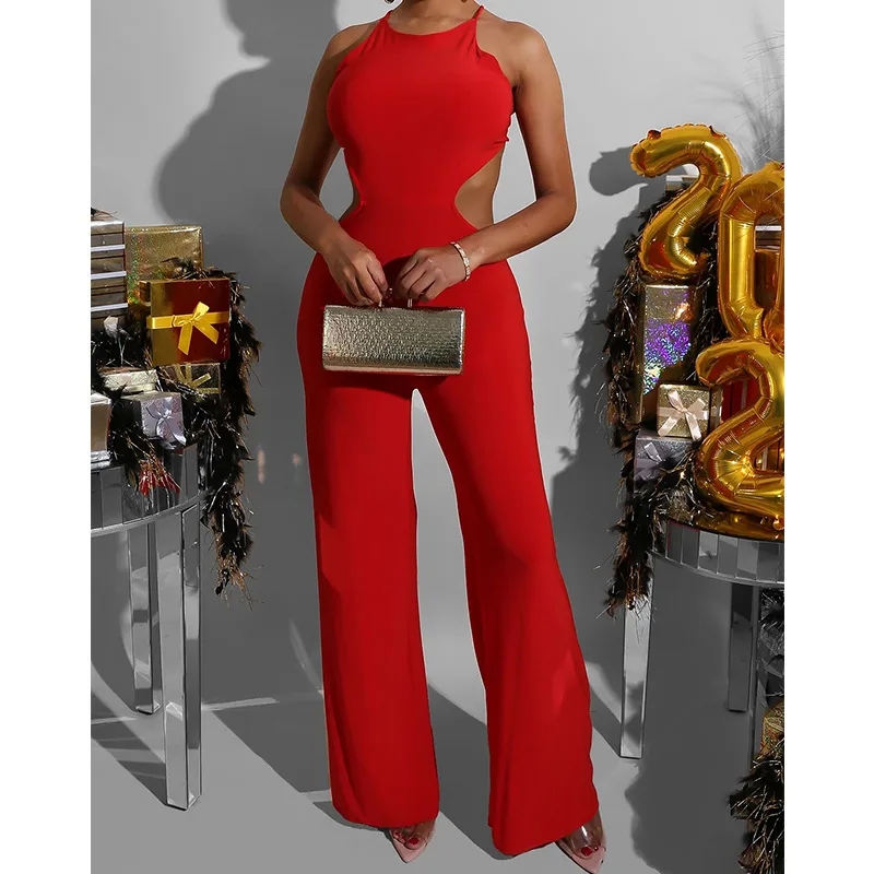 j.jill women's clothing "Lightweight Seasonal Women's Solid Color Full-Length Jumpsuits – 70s black fashion women's clothing Safe & Stylish Banquet Wear" women's clothing 60 plus
