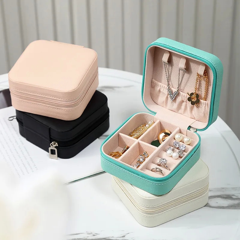 jade beads for jewelry making "Modern High-Fashion PU Leather Jewelry Boxes – Sleek Solid Color Design for online jewelry making classes Fine Accessories" leather cord for jewelry making