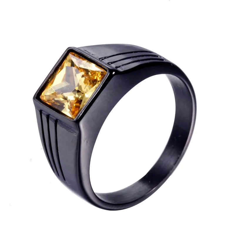 james avery men's jewelry "Minimalist Retro Titanium Steel Gemstone Men's Rings tj maxx men's jewelry – Affordable Safe Playful Rhodium-Plated Design" men's jewelry item crossword