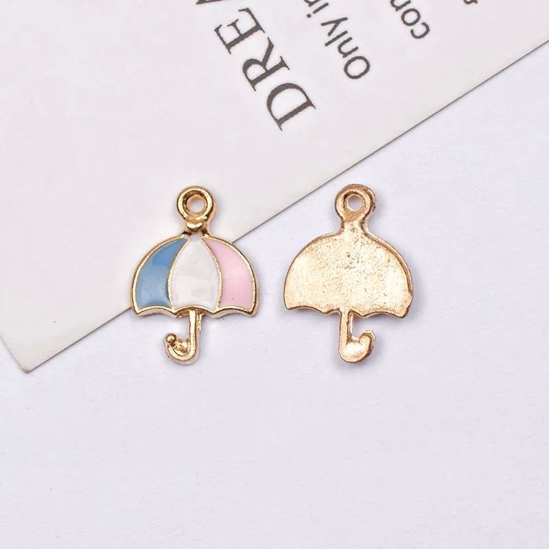 jewellery making university courses "10-Pack Recycled Alloy Enamel Umbrella Charms: resin jewelry making Waterproof Lightweight Luxury Fashion Accessories" unicorn jewelry making kit
