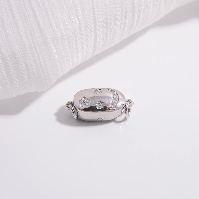 jewelry charms for jewelry making "Ethical Minimalist 925 Silver jewelry making expo 18K Gold Plated Zircon Pea Connectors – Bohemian Chic Premium Jewelry" jewelry making workshop
