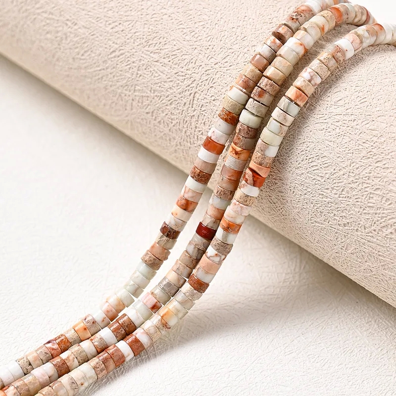 jewelry making desk Wholesale 3-Strand jewelry making tools kit Imperial Jasper Beads: Polished Lightweight Bold Design 2*4mm Hole Irregular Color Block Affordable Chic jewelry making ubud
