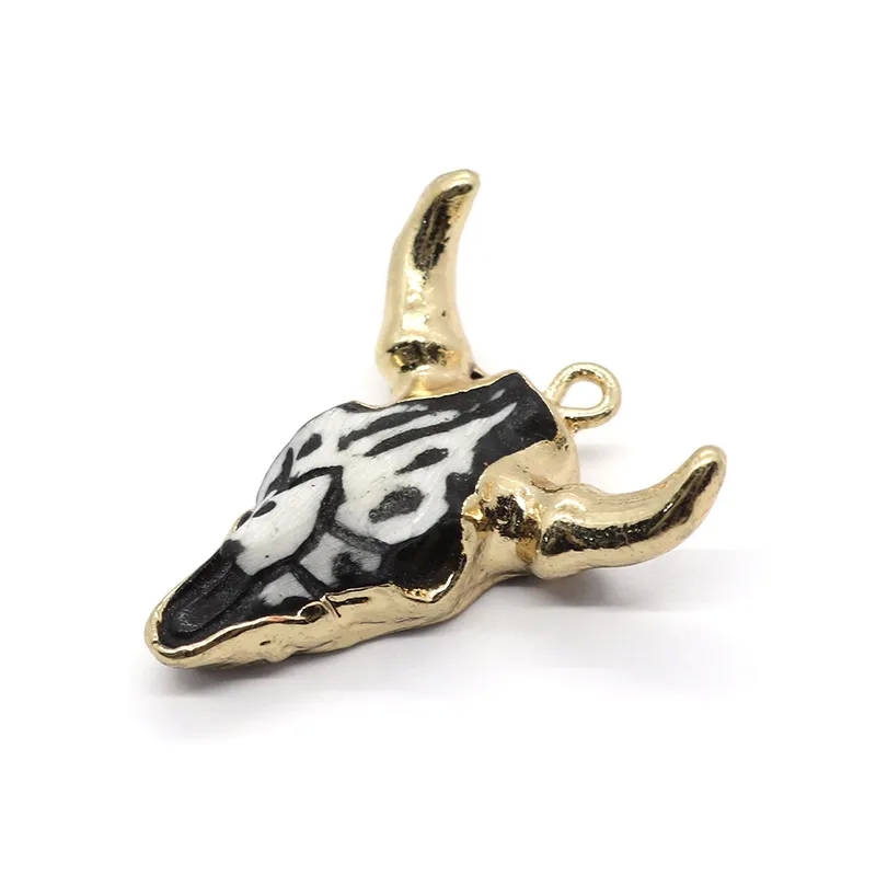 jewelry making findings supplies "Vintage Lightweight Resin Cattle Statue – Affordable video resin jewelry making Wholesale 1-Piece Farmhouse Decor" real crystal beads for jewelry making