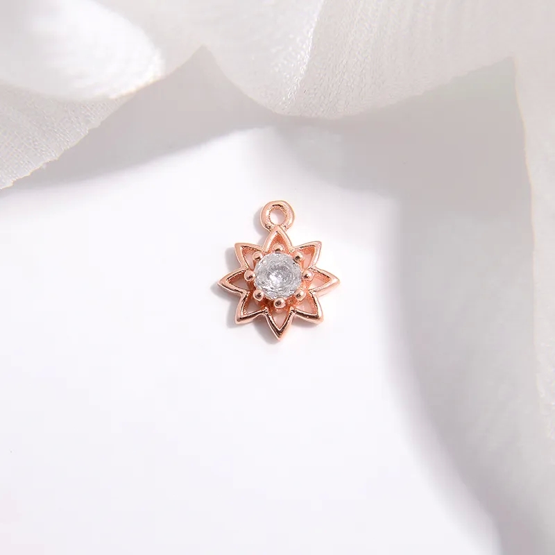 jewelry making materials near me Ethical jewellery making kit 2nd hand Minimalist Hand-Engraved 925 Silver Zircon Star Pendant - Bold Design Simple Elegance Jewelry Accessory 14k solid gold beads for jewelry making