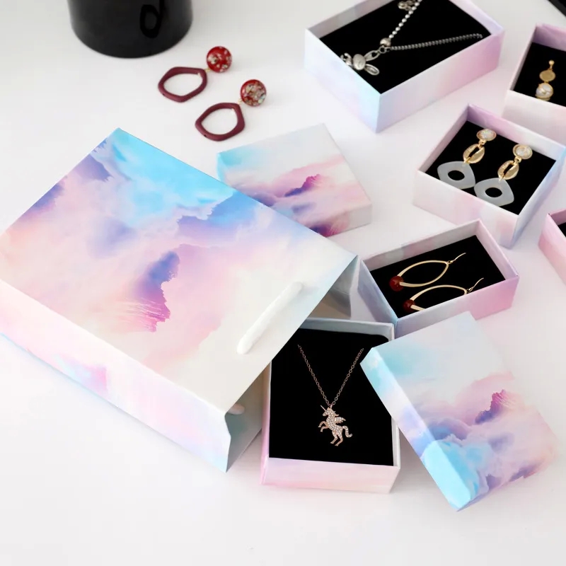 jewelry making nyc "Elegant Shiny Solid Color Paper Jewelry Boxes jewelry making mat for Formal & Daily Wear – Wholesale 1-Piece" nfl charms for jewelry making