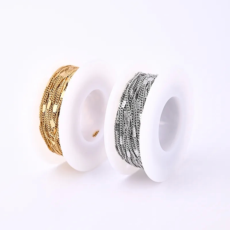 ﻿jewelry making "Trendy 304 jewelry making metal Stainless Steel 18K Gold Plated 2*1.5mm Jewelry Roll – Grunge to Refined Elegance Celebrity Style" jewelry making resin