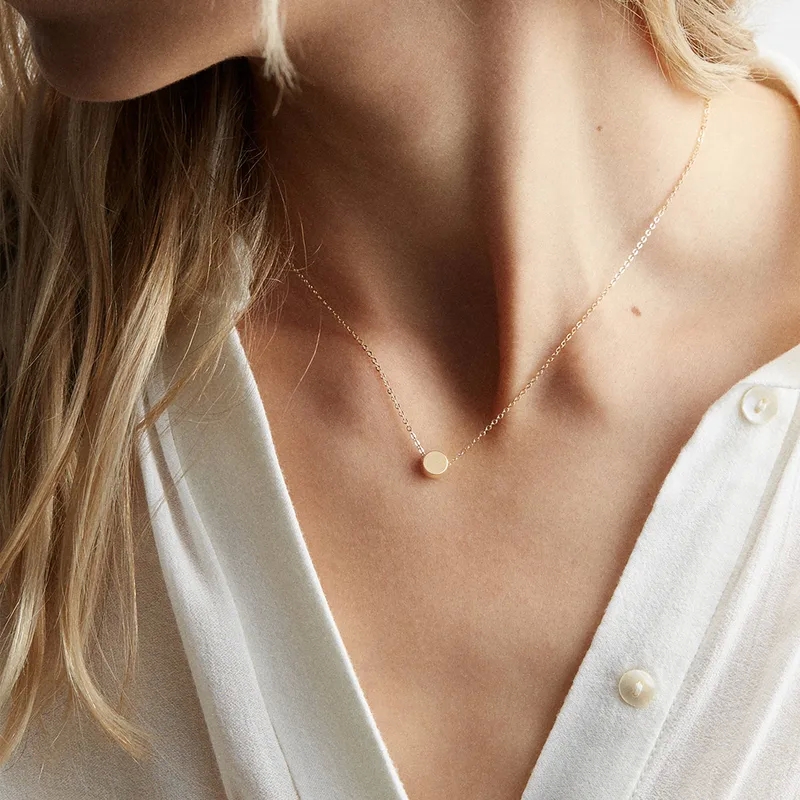 jewelry stores 0 interest "Genuine 304 Stainless Steel 14K Gold Plated Lightweight Pendant Necklace – 770 fine jewelry Luxury Festival Fashion Ethically Sourced" fine jewelry trends