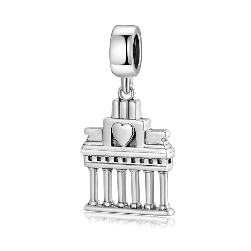 jewelry to make at home "Modern 925 Sterling Silver Heart Gemstone Pendant – Glamorous & Romantic Jewelry high quality jewelry making supplies Accessory" silver for jewelry making