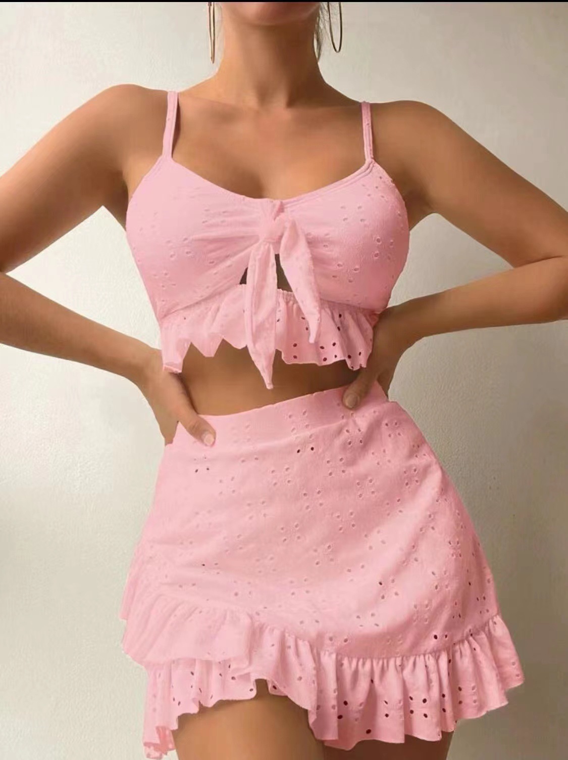 jewish women clothing Luxury Modern Women's Bespoke 2-Piece Solid women's clothing japan Color Bikini Set – Edgy & Authentic Swimwear nike size chart women's clothing