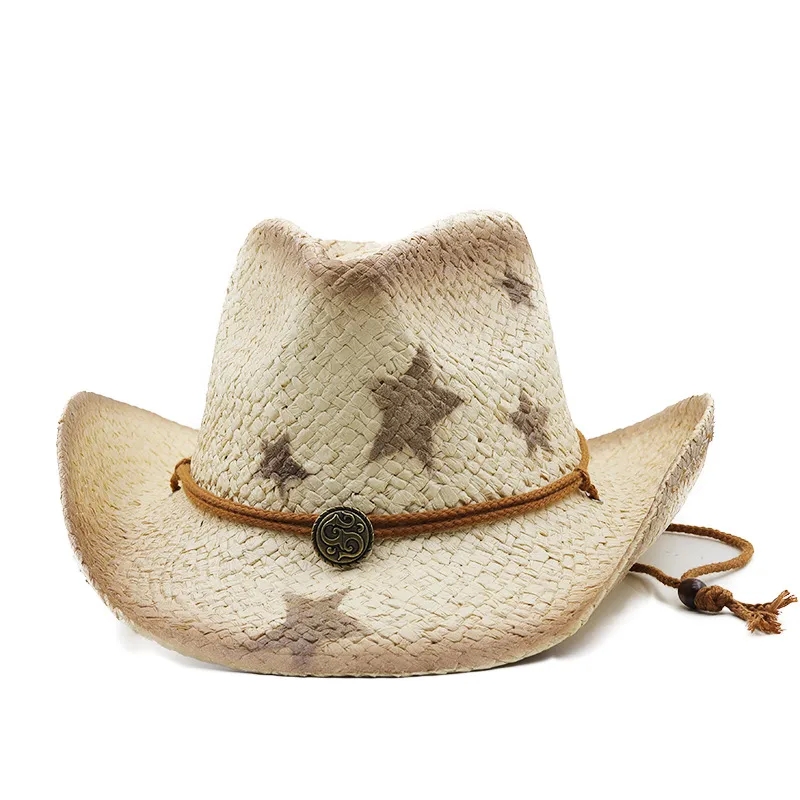 lucky 7 fashion accessories "Limited-Time Glam: Fashion-Forward Unisex Star-Studded Cowboy Straw Hat – fashion accessories and fittings Shine Bright!" fashion accessories australia
