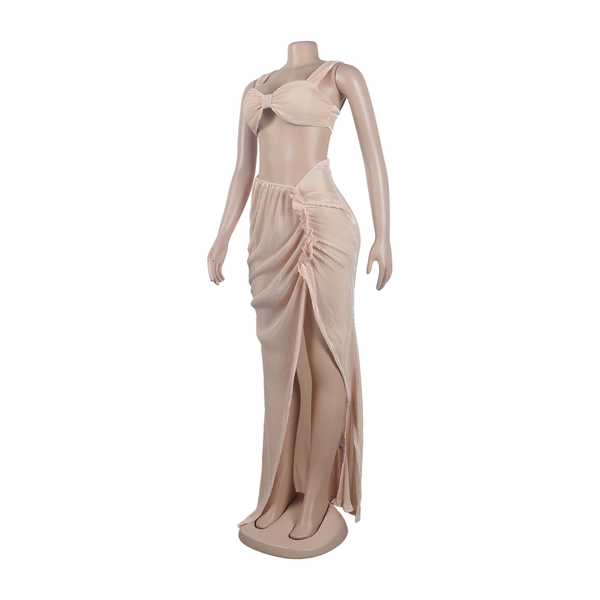 mature women clothing Wholesale Branded Antique-Inspired Tailor-Made Women's 50D All-Light Fabric Skirt Sets – Personalized 3x size women's clothing Gift women's clothing good quality