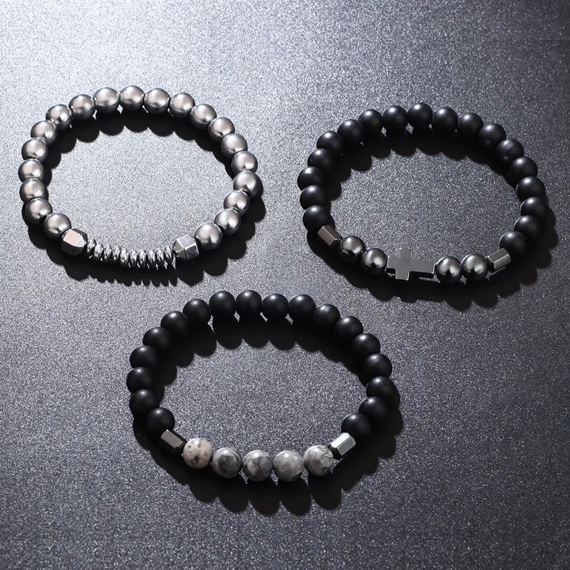 mens 80s jewelry "Timeless mens jewellery 40th birthday Weatherproof Hip-Hop Stone Bead Men's Bracelets – Fast Affordable Luxury for Every Style" men's jewelry minimalist