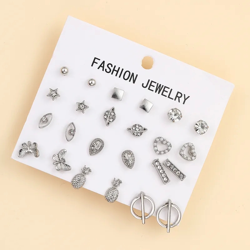 men's fashion jewelry "Wholesale Lightweight Geometric Pearl fashion jewellery york Rhinestone Stud Earrings – Vintage Charm Festival Fashion Fast Shipping" jewelry fashion & accessories show 2023