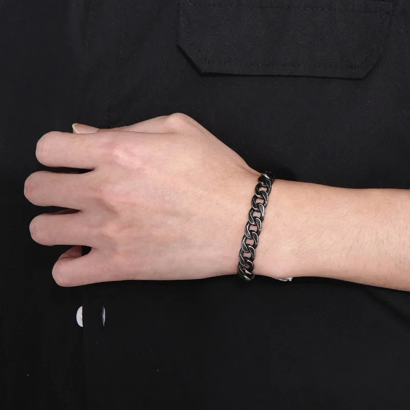 men's jewellery uk sale "Limited Edition Bohemian Chic Titanium Steel Chain Bracelet & Necklace Set men's jewelry market size – Romantic One-of-a-Kind Seasonal Style" men's jewelry tj maxx