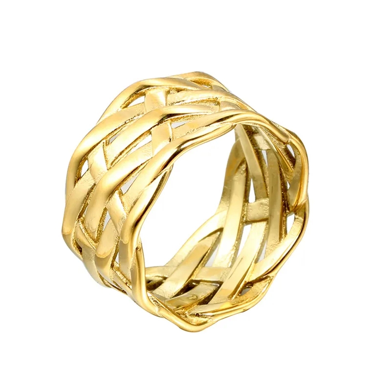 men's jewelry affordable "Handpicked lacoste men jewelry Retro Geometric Titanium Steel Men's Rings – Personalized Organic Design Rhodium & Gold Plated" men's jewelry accessories