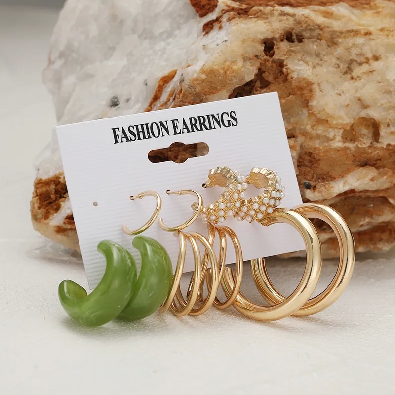 monet fashion jewelry "Retro Alloy Hoop fashion jewelry paris Earrings – Unique Vintage Style Wholesale Discounted" korean fashion jewelry wholesale