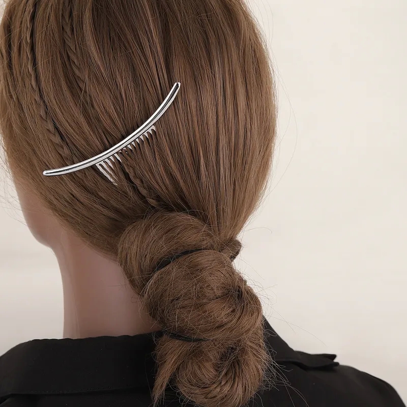 mother of the bride hair accessories for short hair "Exquisite hair clip 5 letters Bespoke Solid Color Alloy Plating Insert Comb – Fine Casual Eye-Catching Design" hair accessories new zealand