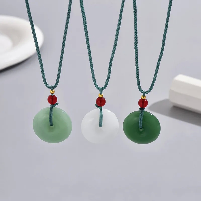 names for fashion jewelry business "Refined Boho Chic Round Stone Rope Pendant Necklace – Fashion-Forward Minimalist fashion 60+ Statement Piece" upscale fashion jewelry