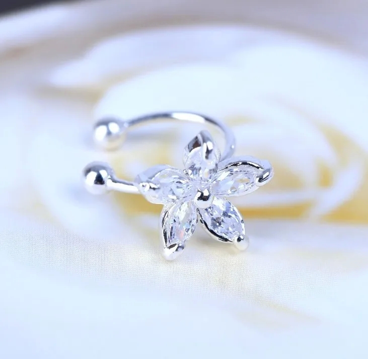 neiman marcus fashion jewelry "Vintage-Inspired mix fashion jewelry Retro Zircon Flower Clip Earrings – Affordable Custom Alloy Design Limited Stock" cheap fashion jewelry