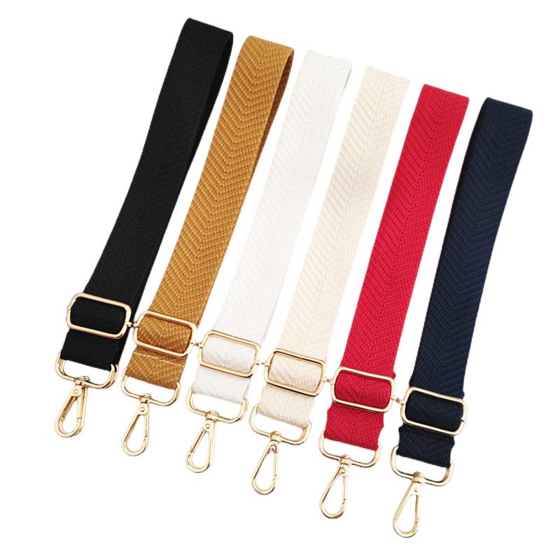 nz post bags Eco-Chic golf bags Cotton Polyester Bag Strap: Sustainable, Feminine & Ethnic Solid Color Design ziploc freezer bags