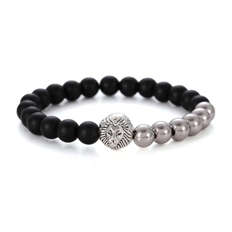 old navy men's jewelry "Bulk japanese men's jewelry Minimalist Vintage Lion Stone Bracelets – Affordable Streetwear Jewelry for Fashion Enthusiasts" men's jewelry helzberg diamonds