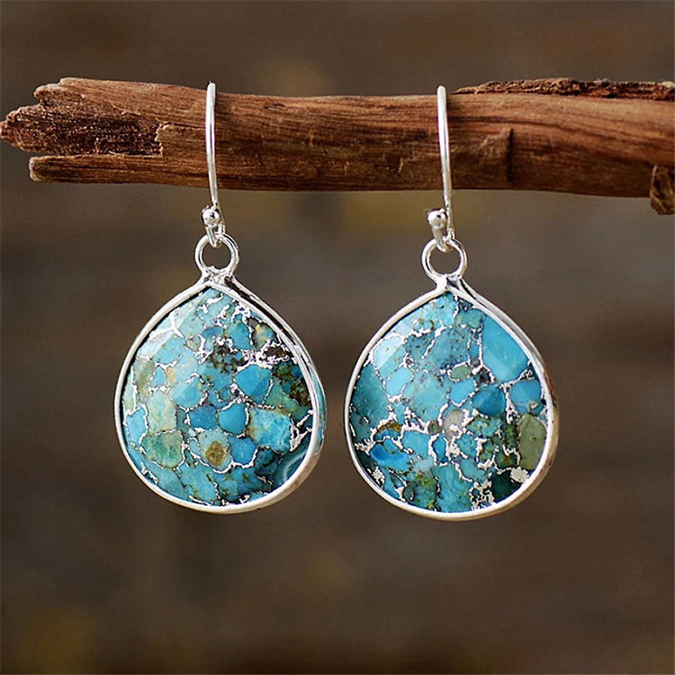 pave fine jewelry Wholesale Tribal Hand-Engraved Agate Drop Earrings – embark fine jewelry Glistening Water Droplet Design with Simple Elegance ferkos fine jewelry reviews