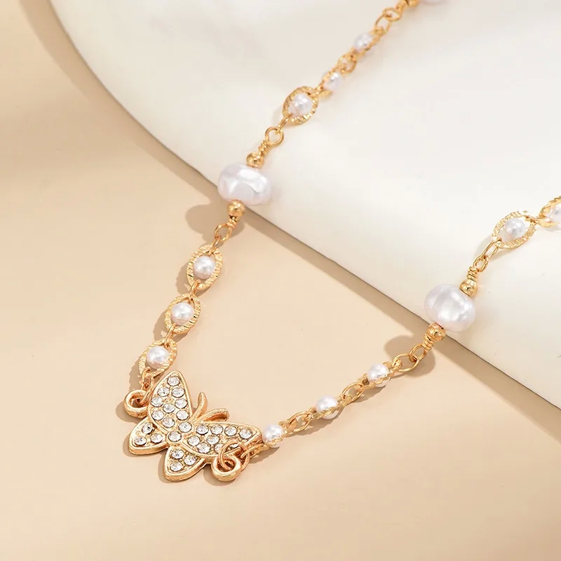 raleigh diamond fine jewelry "Custom Sleek Butterfly Pearl Rhinestone Choker passion fine jewelry – Elegant Artsy Women's Necklace Tailor-Made & Affordable" 5th c fine jewelry