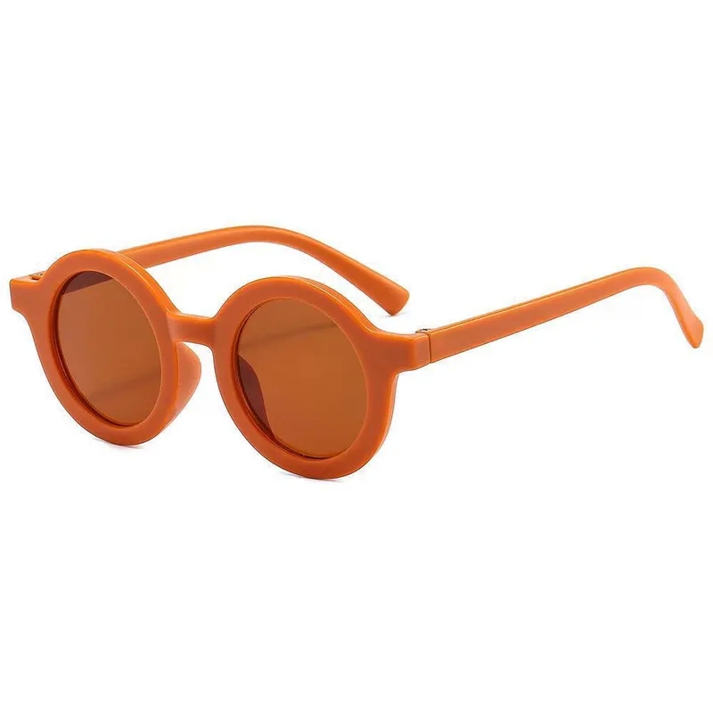 affordable "Vibrant Ethnic-Inspired Round Frame Kids Sunglasses – Fast Fashion grunge Limited Stock Wholesale Cute Styles" branded