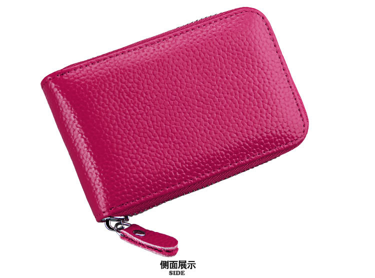 school bags Sparkling Tarnish-Resistant Leather Card Holder - Edgy Multi-Function Zipper Organizer & women bags Coin Purse paper bags