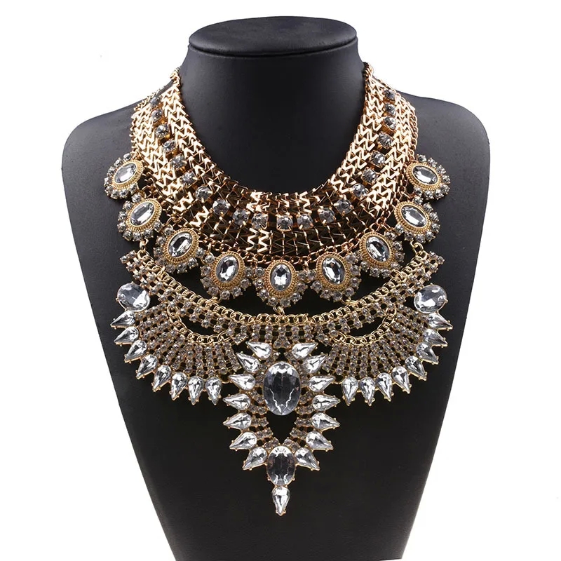 size 7 fashion jewelry "Boho-Inspired Weatherproof Geometric Crystal Alloy Statement Necklaces – popular fashion jewelry brands Upcycled Luxe Wholesale Collection" ear fashion jewelry
