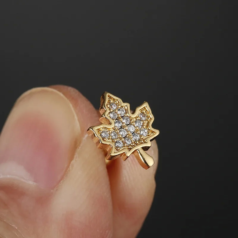 studio 51/50 piercing & fine jewelry "Modern Chic fine jewelry jobs nyc Titanium Steel Leaf Butterfly Zircon Ear Studs – Ethically Sourced Affordable Luxe Jewelry" fine jewelry subscription box