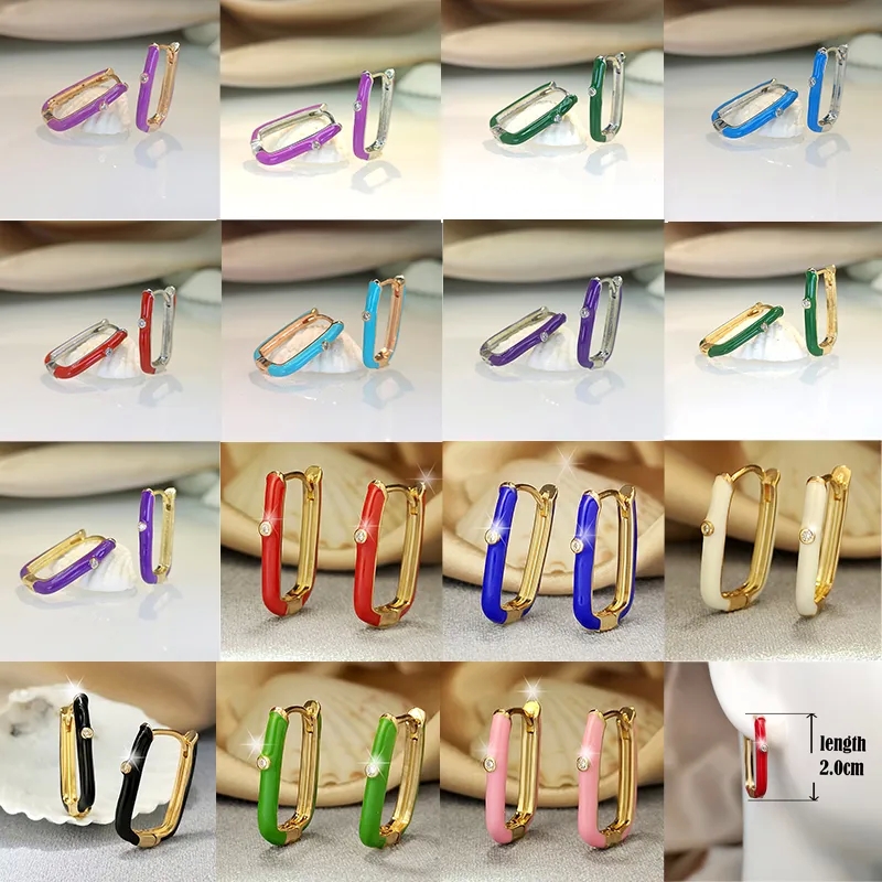 toodie's fine jewelry quincy ma "Handcrafted Minimalist U-Shape Hoop Earrings - Scratch-Resistant Gold/Silver Plated fine jewelry dropshipping suppliers Budget-Friendly Artisan Design" fine jewelry x earrings