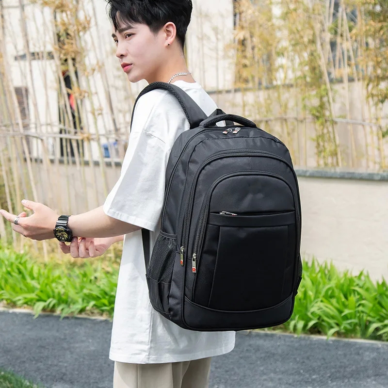 vacuum sealer bags Eco-Friendly Minimalist 19" Grunge Waterproof Travel Backpack - Solid Color Casual bags team names School Bag about coach bags